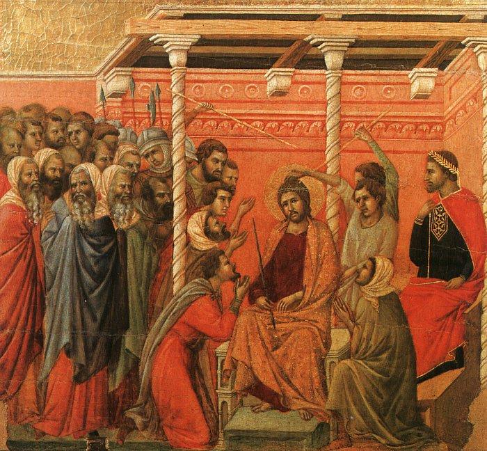 Duccio di Buoninsegna Crown of Thorns Norge oil painting art